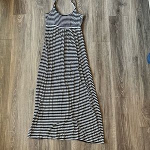 Calvin Klein maxi dress soft cotton 4 stripe